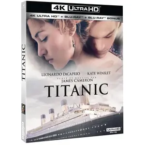 Comparateur de prix : Disney Titanic - 4k Ultra Hd + Blu-Ray + Blu-Ray Bonus