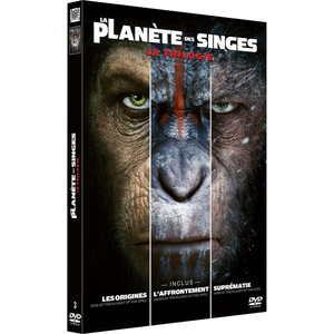 Comparateur de prix : WALT DISNEY COMPANY Coffret La Planète des Singes La Trilogie DVD
