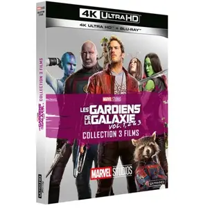Comparateur de prix : WALT DISNEY COMPANY Coffret Les Gardiens de la Galaxie 1 à 3 Blu-ray 4K Ultra HD