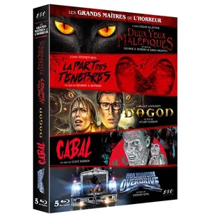 ESC EDITIONS Coffret Les Grands maîtres de l'horreur Blu-ray