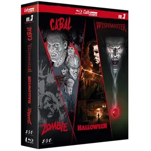 Comparateur de prix : Blu-ray film Esc editions Coffret Cult'horror Volume 3 Blu-ray