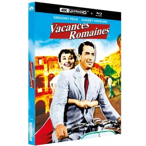 Paramount Vacances romaines Blu-ray 4K Ultra HD pas cher