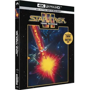 Paramount Star Trek VI : Terre inconnue Blu-ray 4K Ultra HD pas cher