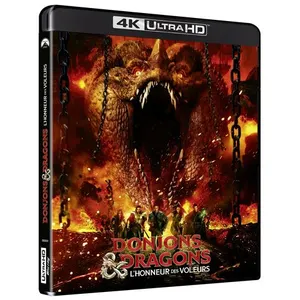 Disney Donjons et Dragons : L'Honneur des voleurs Blu-ray 4K Ultra HD