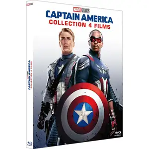 Comparateur de prix : Marvel Studios Coffret Captain America 4 Films Blu-ray