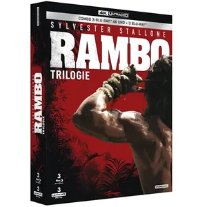 Coffret Rambo La Trilogie Blu-ray 4K Ultra HD