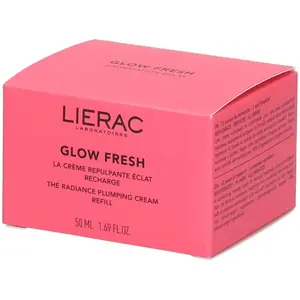Lierac Glow Fresh La Crème Repulpante Eclat Recharge 50ml pas cher