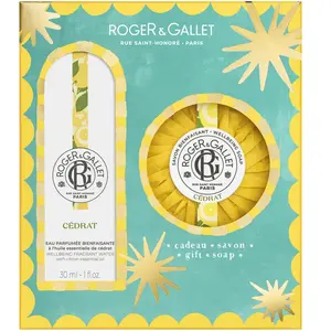 ROGERGALLET ROGER & GALLET Coffret Eau Parfumée Cédrat 30ml pas cher