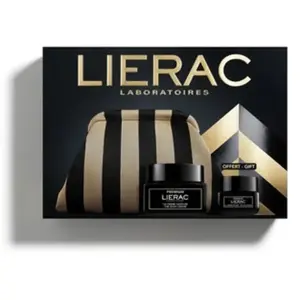 Lierac Pack Premium Crema Sedosa 50ml + Contorno Ojos 20ml + Neceser pas cher