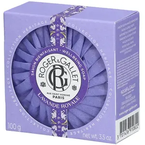 Comparateur de prix : Roger & Gallet Lavande Royale Savon Collection Héritage Base Végétale 100g
