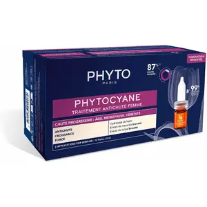 Comparateur de prix : Anti-Hair Loss Ampoulles Phyto Paris Phytocyane Progressive 12 x 5 ml