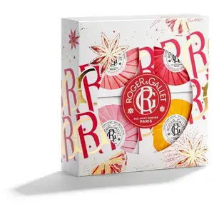 ROGER & GALLET SCENTED SOAPS BESTSELLERS Set of 4 x 50g Soaps pas cher