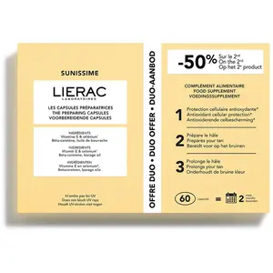 Lierac Sunissime capsules préparation bronzage pack 2 x 30 capsules pas cher
