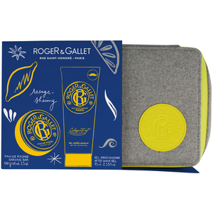 Roger&Gallet Roger & Gallet Trousse Twist Pain de Rasage + Gel Après Rasage 3unts pas cher