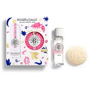 Roger&Gallet Roger & Gallet - Coffret Rose Eau Parfumée Bienfaisante 30ml & Savon pas cher