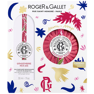Roger&Gallet Roger & Gallet - Gingembre Rouge - Coffret - Eau Parfumée + Savon pas cher