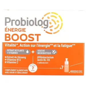 Comparateur de prix : Mayoly CHC Probiolog Énergie Boost 7 shots