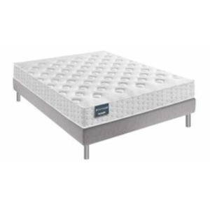 Ensemble Dunlopillo JACINTHE Sommier Confort Ferme 140x200 pas cher
