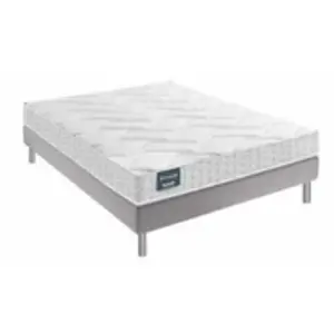 Ensemble Dunlopillo OASIS Sommier Confort Ferme 140x190 pas cher