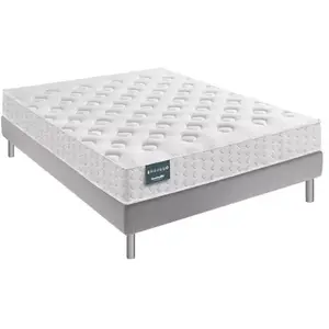 Ensemble Dunlopillo JACINTHE Sommier Confort Ferme 120x190 pas cher