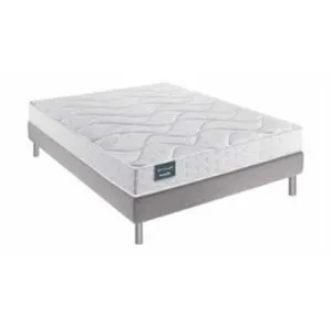 Ensemble Dunlopillo FLORAL Sommier Confort Ferme 160x200 pas cher