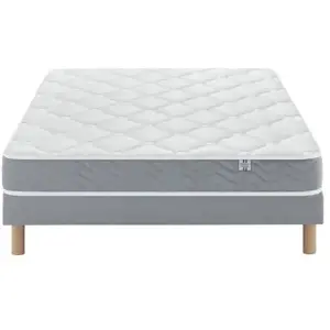 Comparateur de prix : Ensemble Matelas Douces Nuits Morpheo Mousse HR 42g/m3 + Sommier Base ...