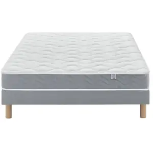 Comparateur de prix : Ensemble Matelas Douces Nuits Aline 598 Ressorts ensachés + Sommier Ba...