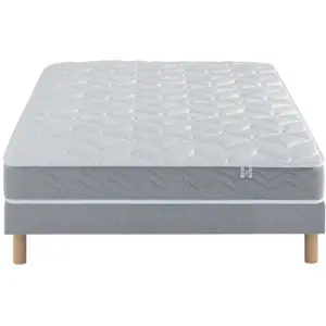 Ensemble Matelas Douces Nuits Cicareve - 667 ressorts ensachés + Sommi... pas cher