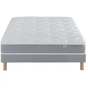 Comparateur de prix : Ensemble Matelas Douces Nuits Cicareve - 667 ressorts ensachés + Sommi...