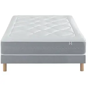Ensemble Matelas Douces Nuits Mirage Mousse HR 35kg/m3 + Viscoélastiqu...