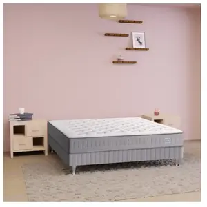 Matelas Ressorts Ensachés Simmons Easy - Ferme - 140x190 cm - Blanc pas cher