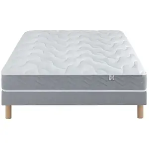 Comparateur de prix : Douces Nuits Ensemble Matelas Botaniste 100% Latex + Sommier Base Morpho 140x200