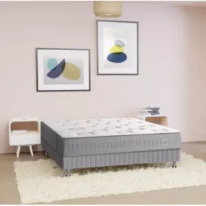 Comparateur de prix : Ensemble Simmons Energic - 532 ressorts ensachés - 140x200 - Gris