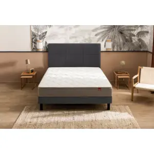 Ensemble Epeda Itinéraire + Sommier Confort Ferme 90x190 pas cher