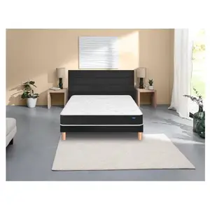 Ensemble Bultex Recovery + Sommier Confort Medium 160x200 pas cher
