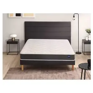 Bultex Ensemble So Good + Sommier Confort Ferme 200x200 - Double Sommier