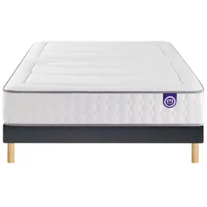 Ensemble Merinos Beauty Bed - 560 Ressorts ensachés + Sommier Confort ... pas cher