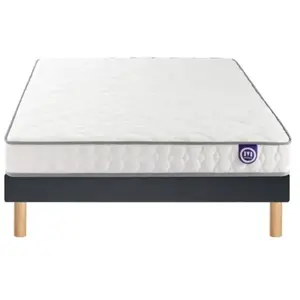 Ensemble Matelas Merinos Chill Bed - Mousse Haute Densité + Sommier Co... pas cher