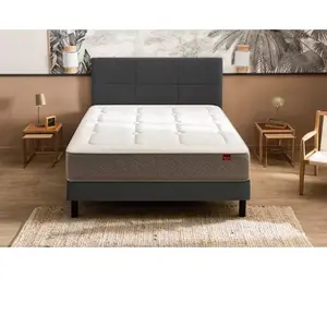 Comparateur de prix : Ensemble Epeda Escapade + Sommier Confort Ferme 160x190
