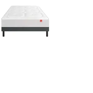 Comparateur de prix : Epeda Ensemble Beau Séjour + Sommier Confort Ferme 200x200 - Double Sommier