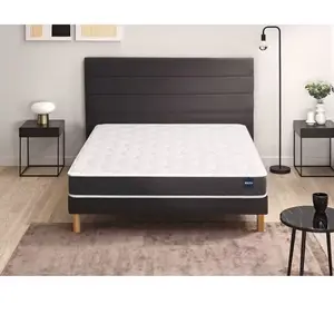 Bultex Ensemble Regular + Sommier Confort Ferme 160x200 - Double Sommier pas cher