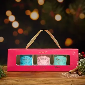 adopt Coffret Mini Bougies Best Sellers Coffret 3 bougies Voile de cot... pas cher
