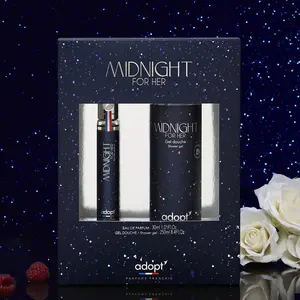 adopt Midnight for Her Coffret Eau de parfum 30 ml + Gel douche 250 ml pas cher