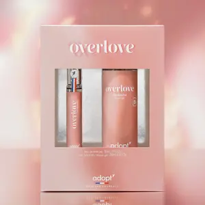adopt Overlove Coffret eau de parfum 30 ml + Gel Douche 250 ml pas cher