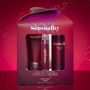 adopt XXL Sensuality Coffret eau de parfum 30 ml + gel douche 250 ml +... pas cher