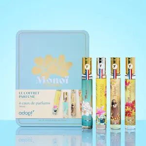 adopt Monoi Stories Coffret métal 4 eaux de parfum 30 ml Fleur des tro... pas cher