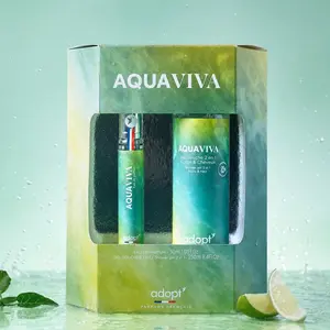 adopt Aqua Viva Coffret Eau de parfum 30 ml + Gel douche 250 ml pas cher
