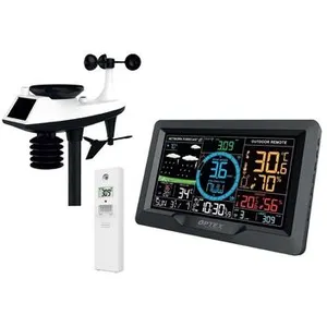 Optex STATION MÉTÉO PROFESSIONNELLE WIFI/RADIO CONTRÔLÉE SOLAIRE - COU...Vendu parcdiscount