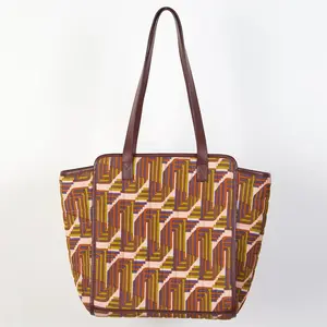 Mapoesie - Sac en Velours Ilda Atome multicolore - 31x13.5x27 cm T.U pas cher