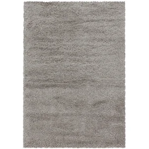 STUDIO DECO Tapis cosy à poils longs greige 80x150cm pas cher